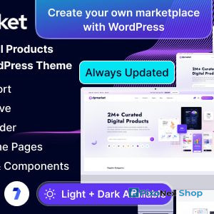 DpMarket – Digital Marketplace Multi-Vendor WooCommerce Theme Multipurpose