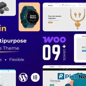 Minimalin - Minimal Multipurpose WooCommerce WordPress Theme