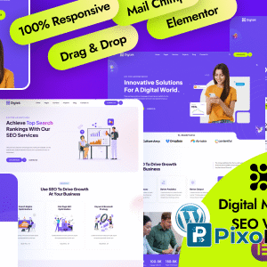 Digtek - Digital Marketing Agency WordPress Theme